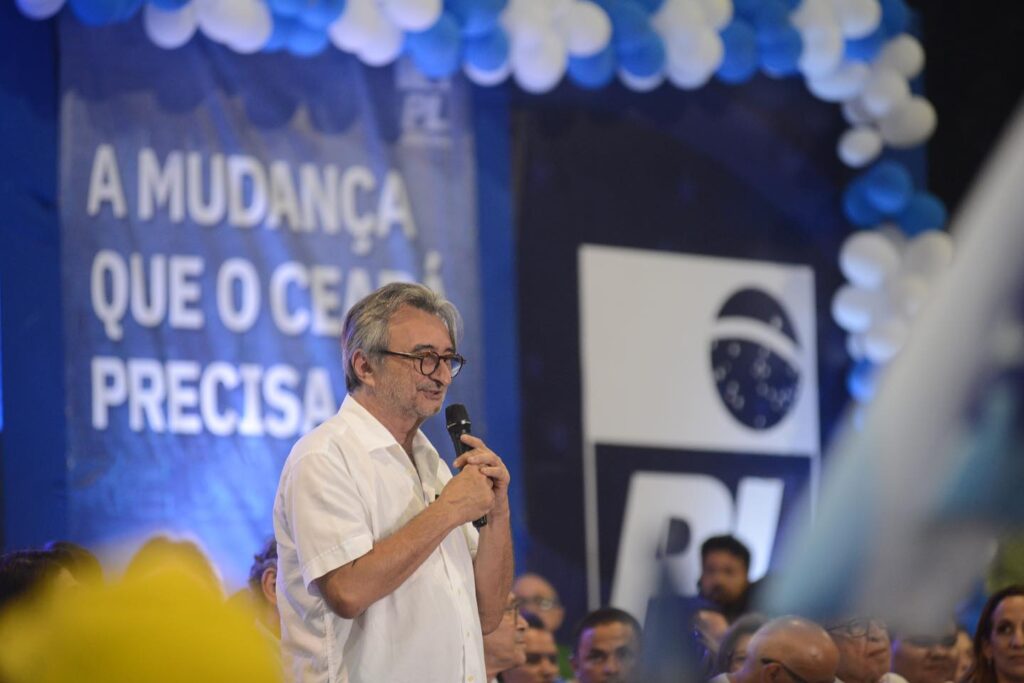 Acilon Gonçalves durante evento do PL. (Foto: reprodução/Instagram)