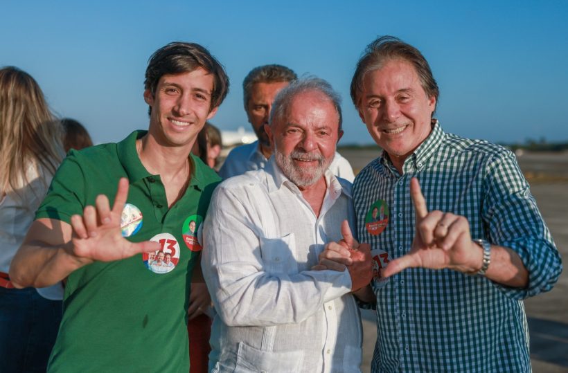 Lula declara apoio a Eunício Oliveira na corrida para deputado federal
