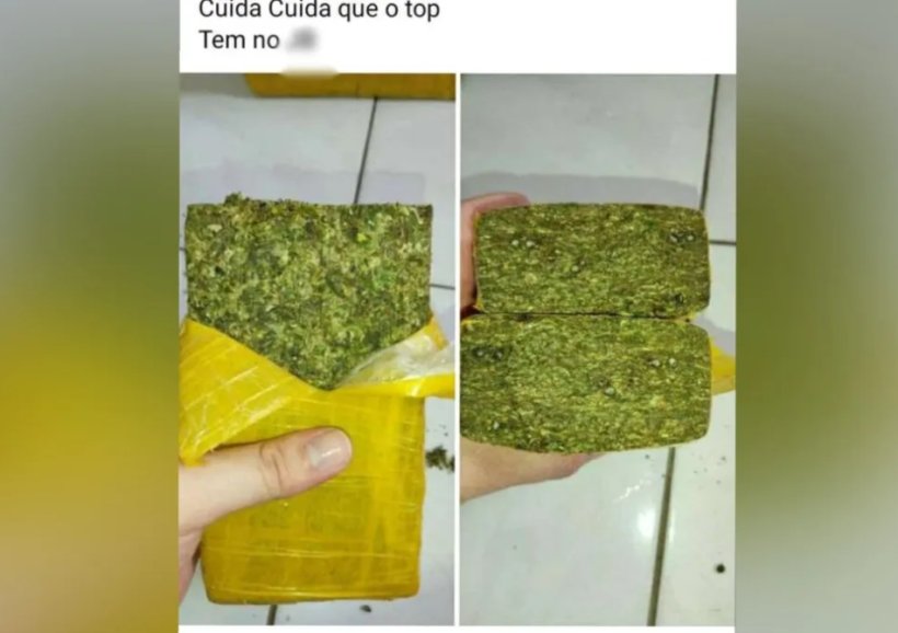 Mãe e filho são presos no Maracanaú suspeitos de vender drogas pelas redes sociais