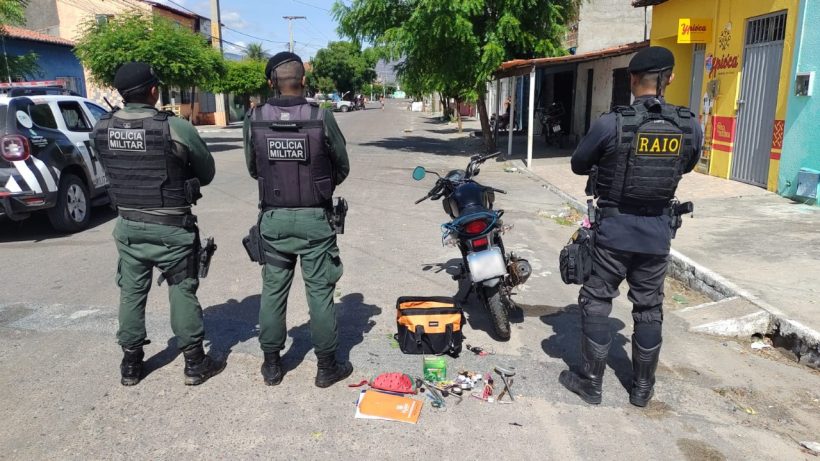 Homens são presos e motos recuperadas em Sobral