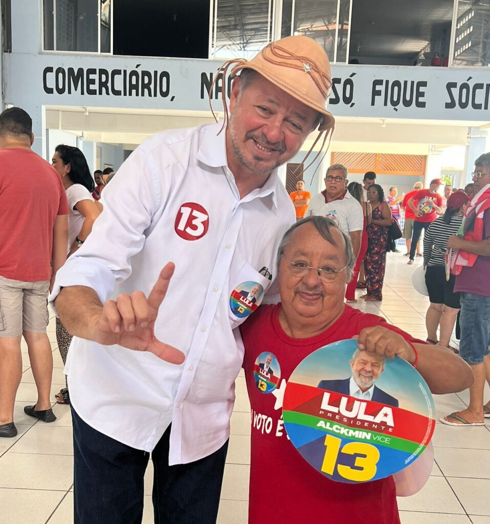 Acrísio Sena e Rubens Linhares. (Foto: reprodução)