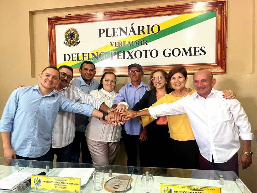 Câmara Municipal de General Sampaio elege nova Mesa Diretora