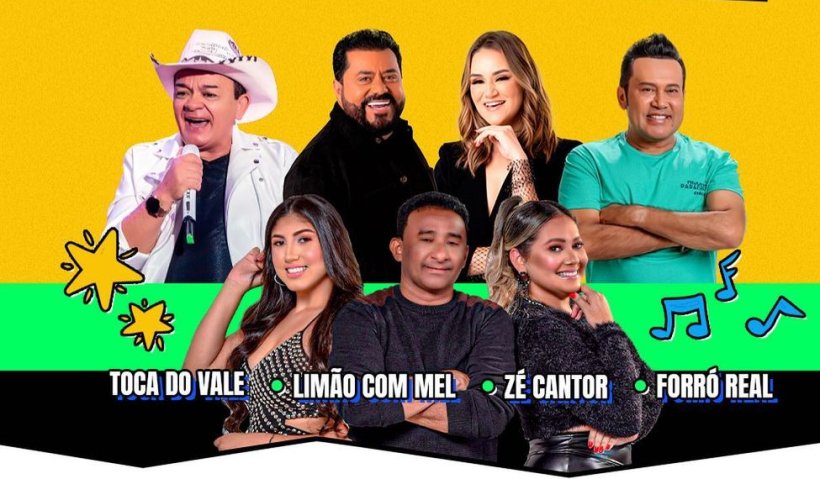 Festival Tome Forró anima véspera de feriado em Fortaleza