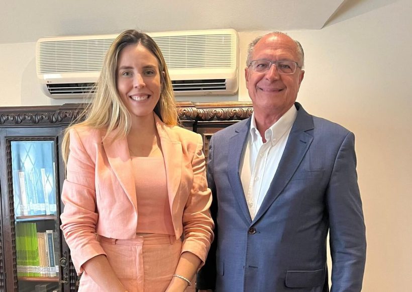 Vice-governadora eleita, Jade Romero, se reúne com vice-presidente eleito Geraldo Alckmin, em São Paulo