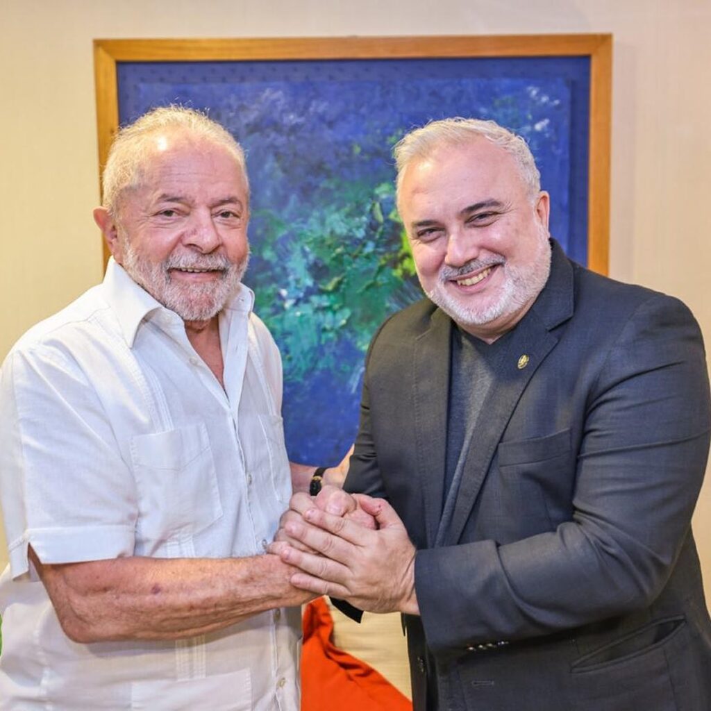 Lula indica Jean Paul Prates para a presidência da Petrobras. (Foto: Ricardo Stuckert/Instagram)
