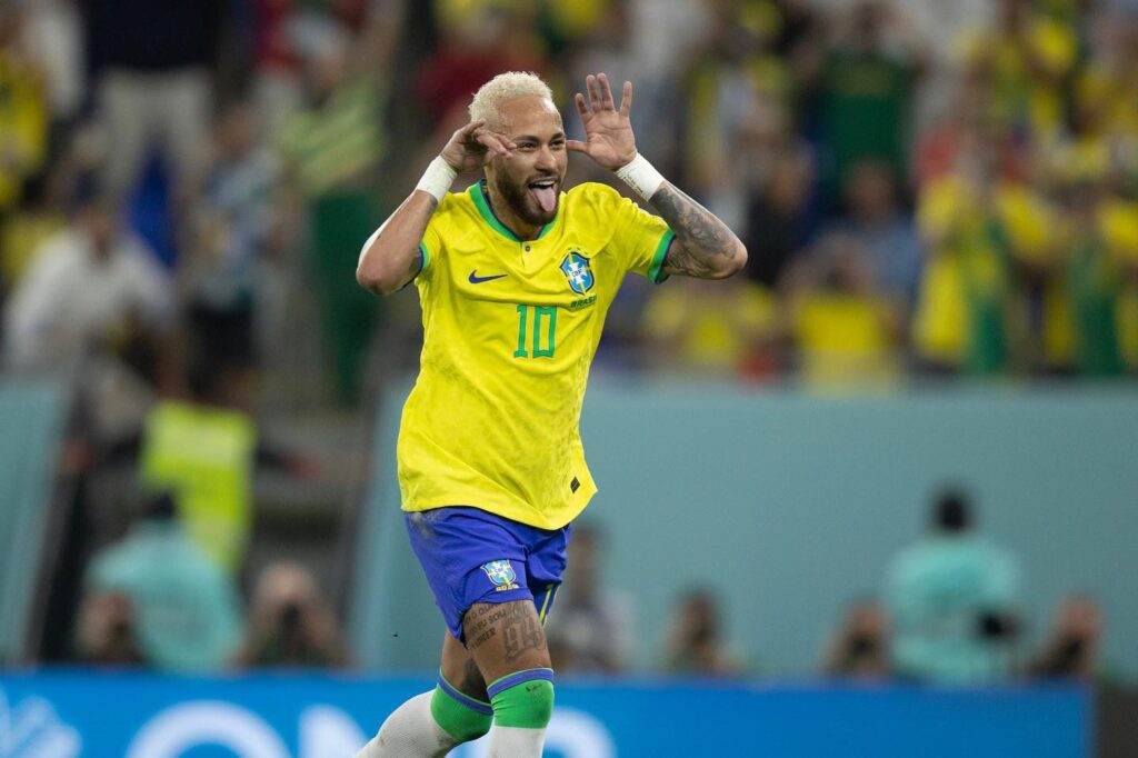 Neymar fez o segundo gol do Brasil, contra a Coréia do Sul. (Foto: Lucas Figueiredo/CBF)