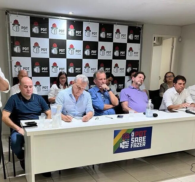 PDT Ceará faz primeira reunião após pedido de desfiliação de Evandro Leitão