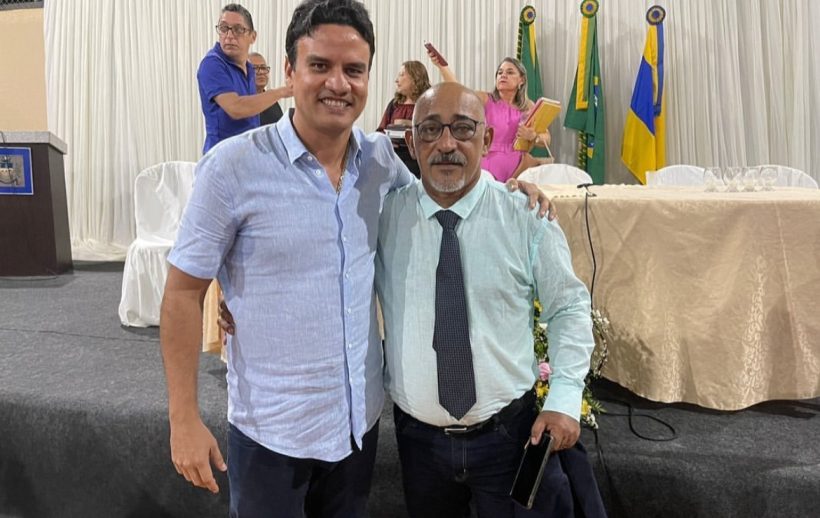 Vice-prefeito de Pacatuba prestigia posse do novo presidente da Câmara de Vereadores
