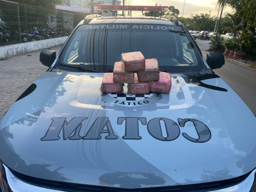 Polícia Militar captura homem com 6 quilos de maconha em Fortaleza