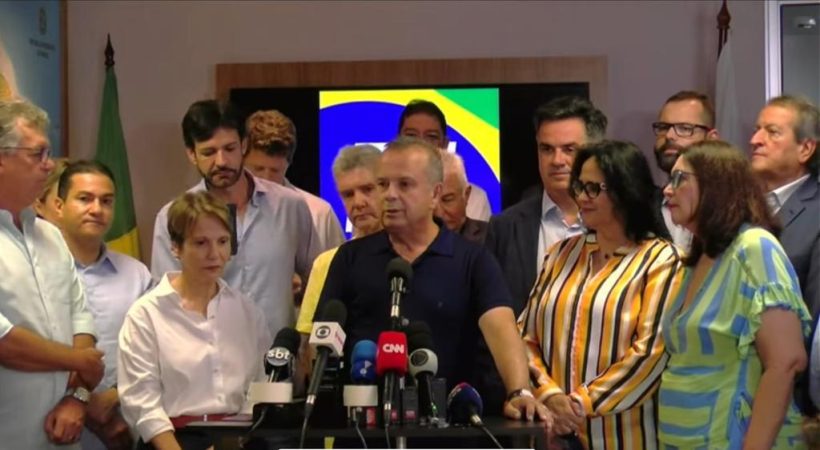 Bloco de partidos confirmam apoio a Rogério Marinho na disputa pela presidência do Senado