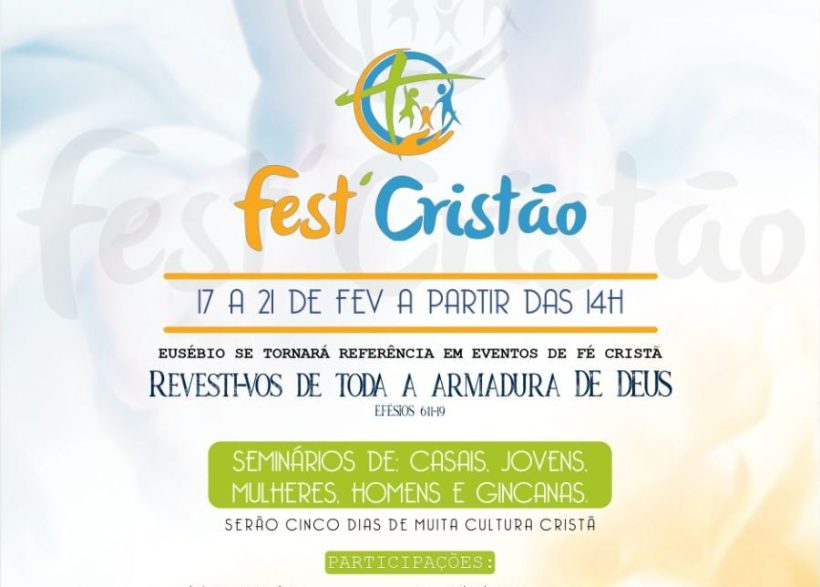 Prefeitura de Eusébio promove festa cristã para quem prefere evitar o carnaval