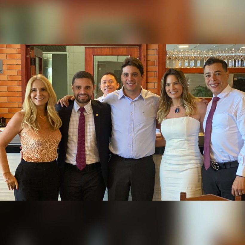Júnior Mano se reúne com deputados Leonardo Araújo e Júlio César, em Brasília