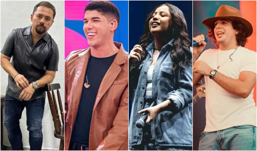 BBB 23: Xand Avião, Zé Vaqueiro, Mari Fernandez e Nattanzinho animam festa desta sexta (10)