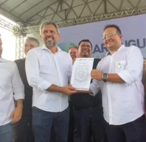 Prefeito Átila Câmara lança pedra fundamental do Polo Industrial de Maranguape