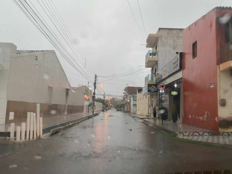 Choveu em 120 municípios cearenses neste fim de semana