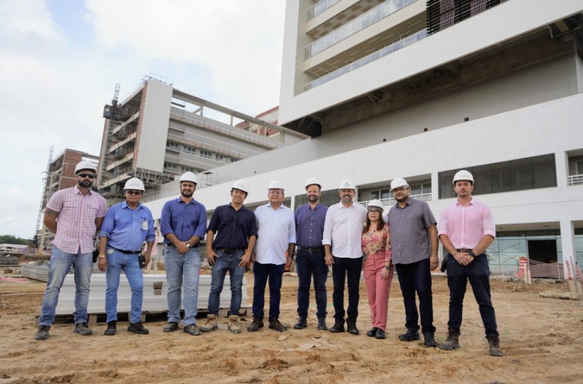 Hospital da UECE está 93% concluído e deve ser entregue ainda este ano