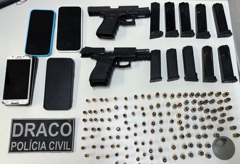 Polícia Civil captura dois chefes de facção por atuação no Maracanaú