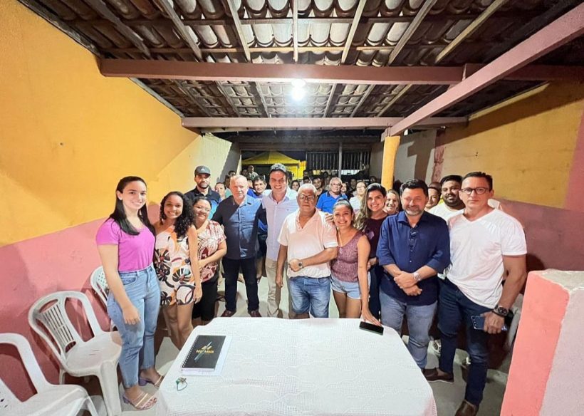 Vice-prefeito de Pacatuba visita população dos bairros e distritos do município