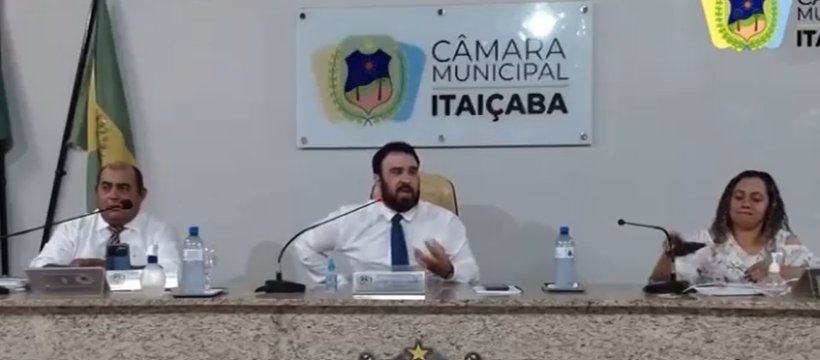 Presidente da Câmara de Itaiçaba expõe crimes do prefeito afastado