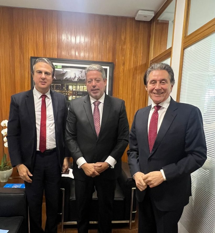Eunício, Camilo e Lira se reúnem para tratar sobre ensino em tempo integral