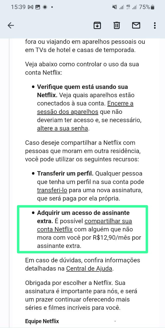Procon Fortaleza notifica Netflix por cobrança extra no
