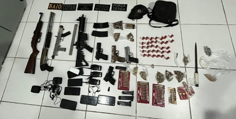 PMCE prende 11 suspeitos por participação em grupo criminoso na RMF