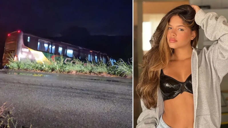 Ônibus da Brisa Star cai em ribanceira e deixa 15 pessoas feridas