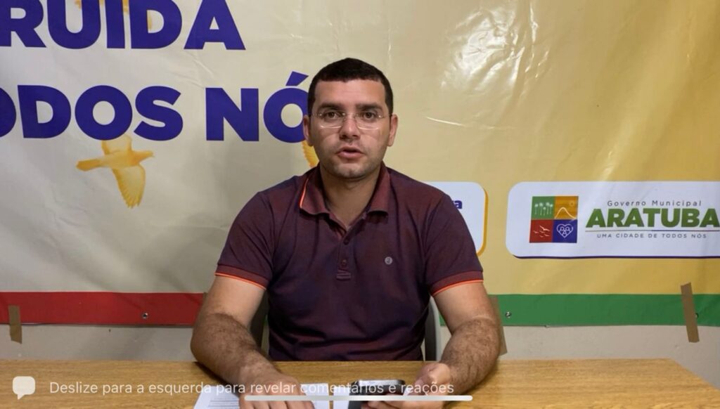 Prefeito de Aratuba se pronuncia sobre denúncia de escola fantasma