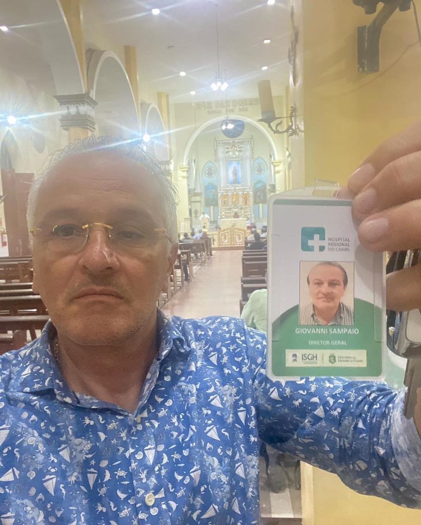 Vice-prefeito de Juazeiro, Giovanni Sampaio, assume direção do HRC