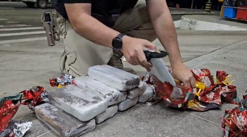 PRF apreende 9 kg de Cocaína avaliada em R$ 1,62 milhão, em Milagres
