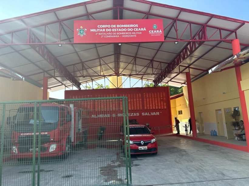 Prefeitura de Horizonte e Governo inauguram nova sede do Corpo de Bombeiros