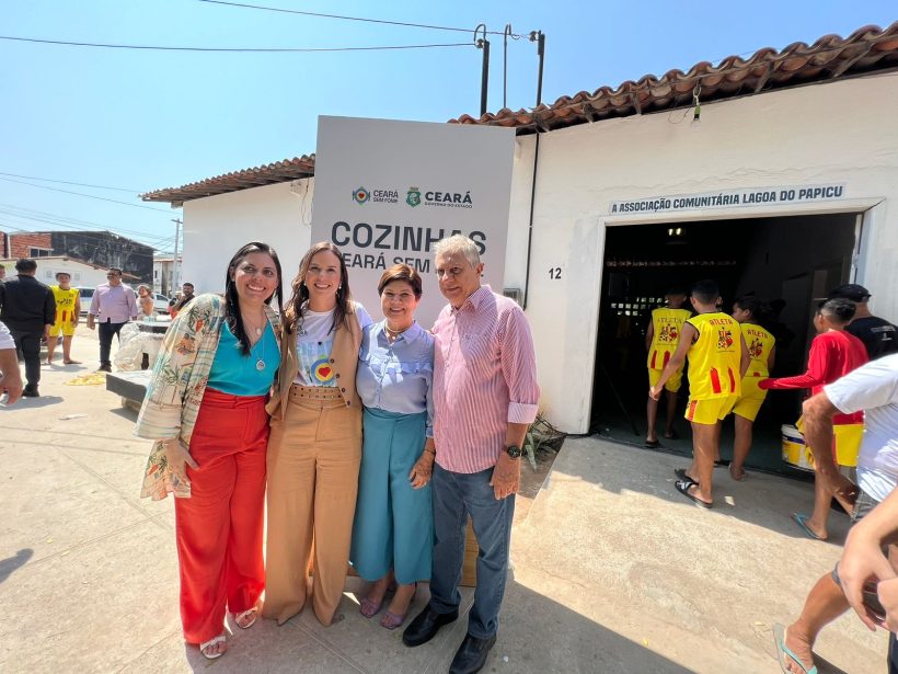 Deputada Jô Farias participa da inauguração da primeira Cozinha Ceará Sem Fome