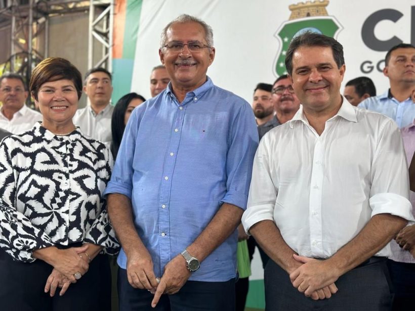 Governador em exercício, Evandro Leitão, inaugura sede do Corpo de Bombeiros