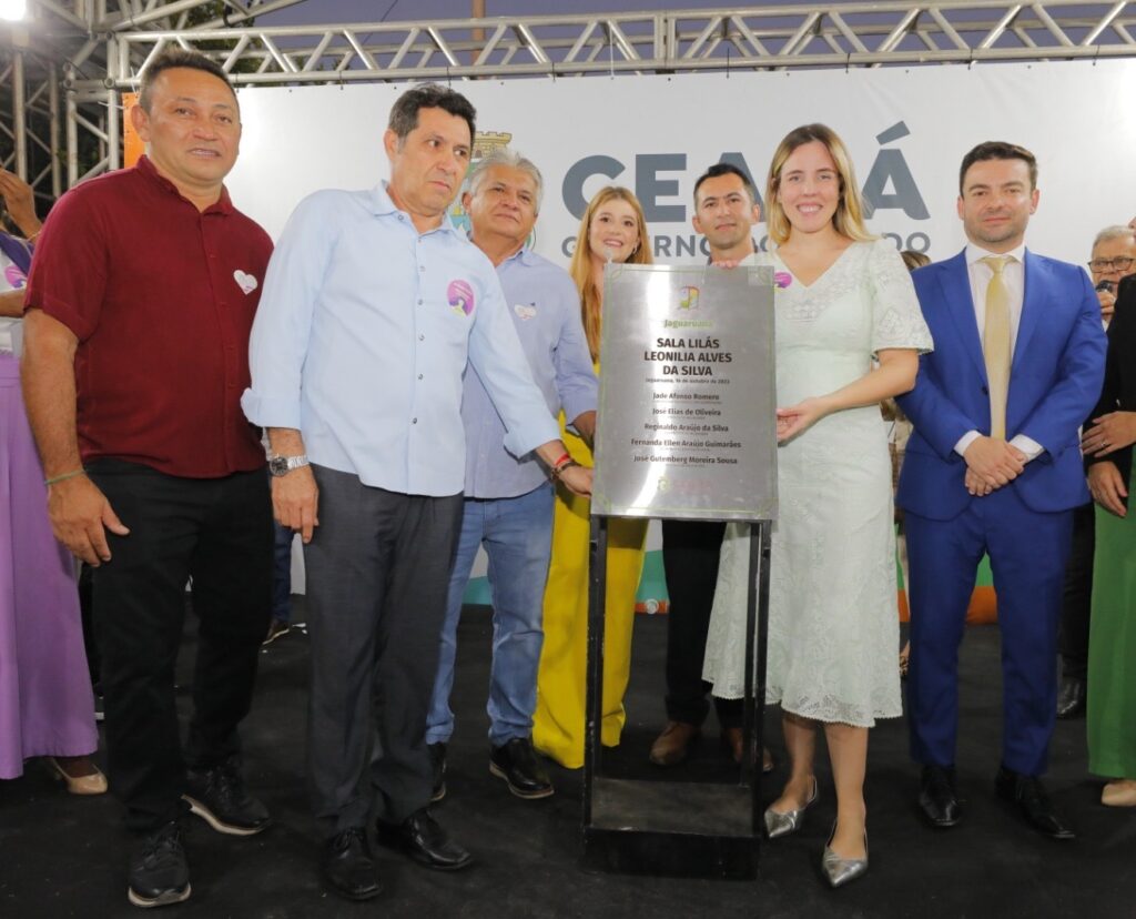Jade Romero inaugura Sala Lilás em Jaguaruana