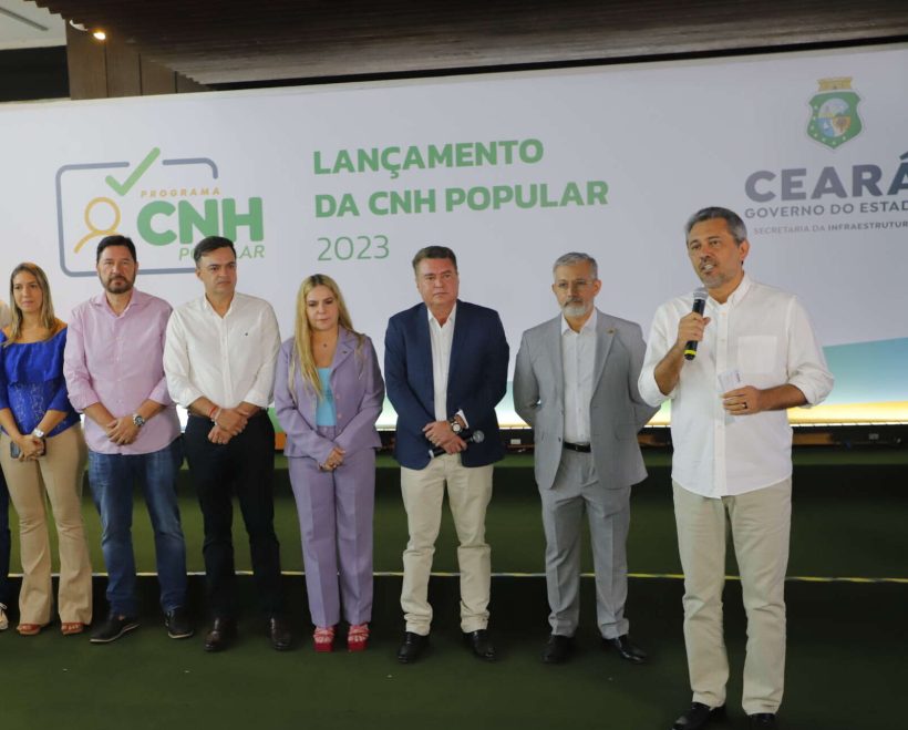 Governo do Ceará lança Programa CNH Popular com 25 mil vagas