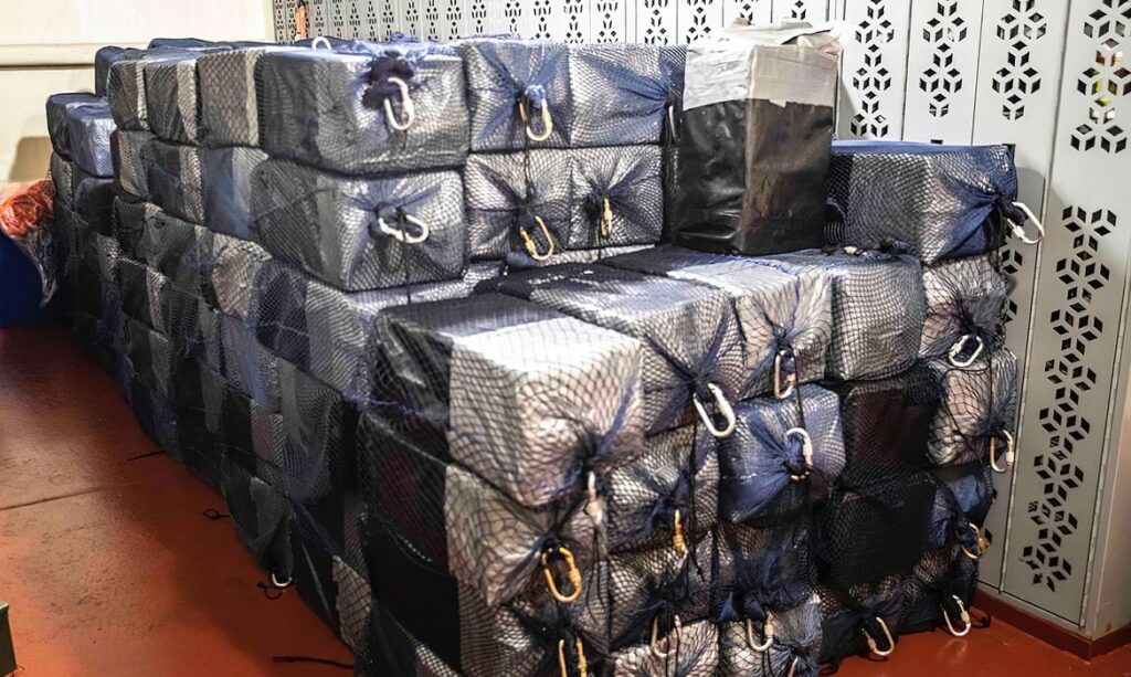 05/10/2023, Polícia Federal (PF) deflagrou a Operação Dontraz para combater uma organização criminosa especializada no tráfico internacional de drogas. (Foto: Polícia Federal/Divulgação)