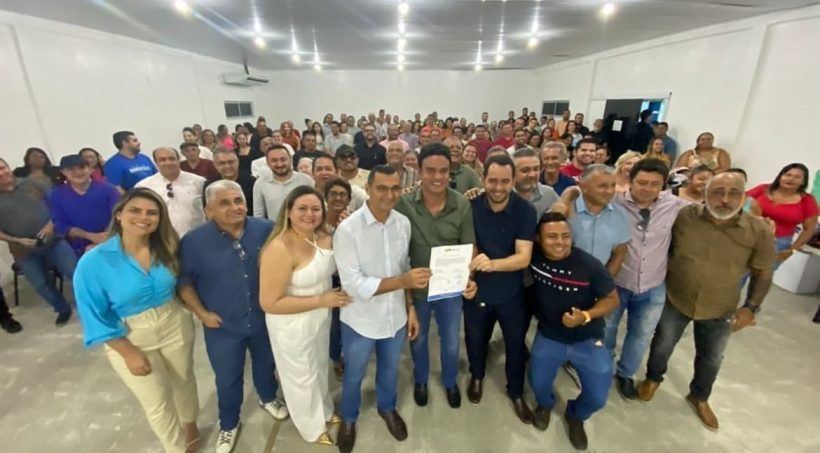 Prefeito Rafael Marques assina ordem de serviço para construção de posto de saúde