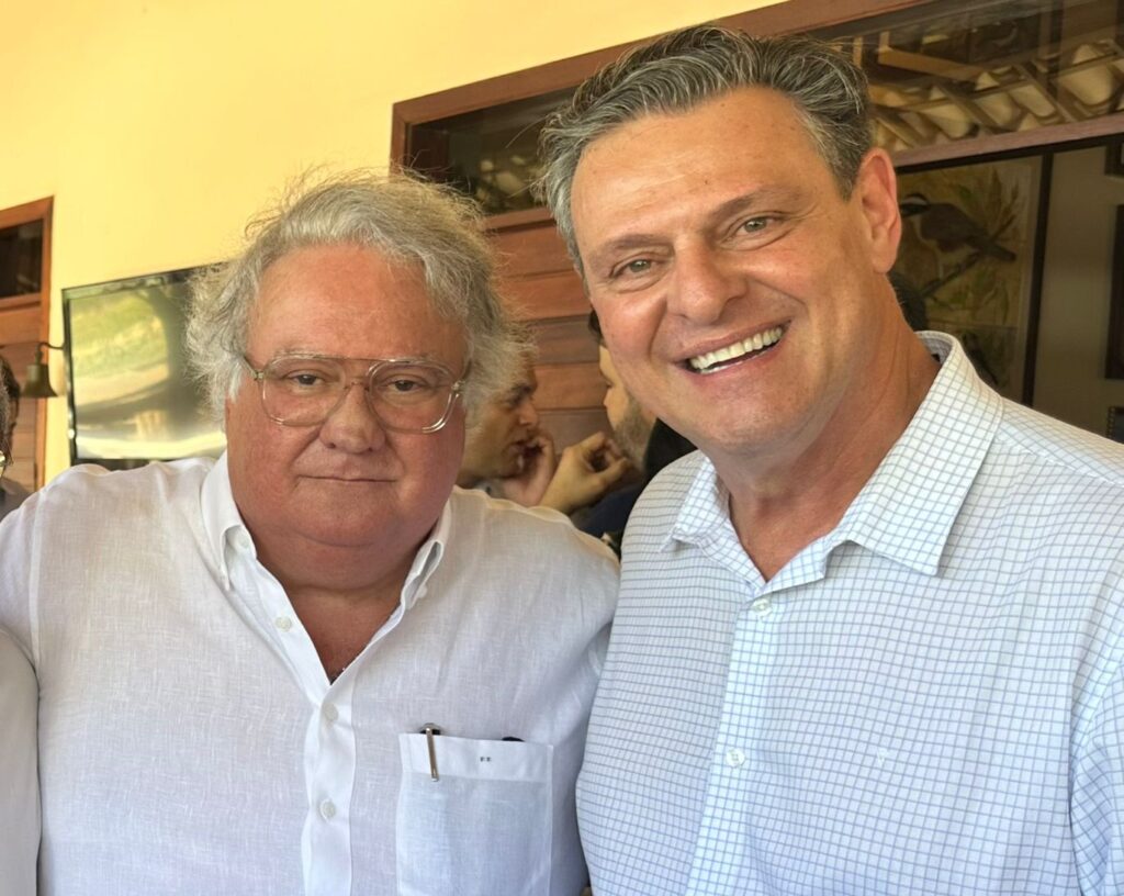 Chiquinho Feitosa e ministro da Agricultura, Carlos Fávaro. (Foto: reprodução/Instagram)