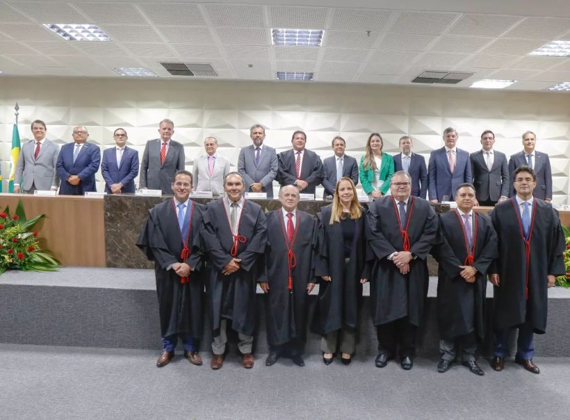 Daniel Carvalho e Luciano Maia são empossados como juízes efetivos do TRE-CE