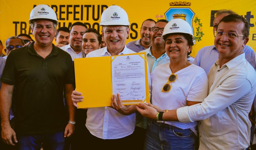 Sarto assina ordem de serviço para obras de drenagem na Av. Heráclito Graça