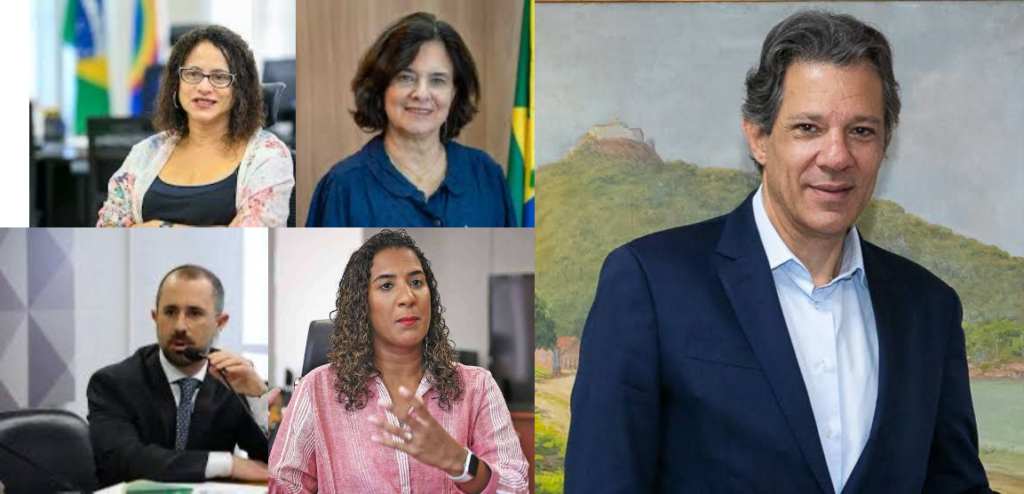 Cinco ministros de Lula estão de férias