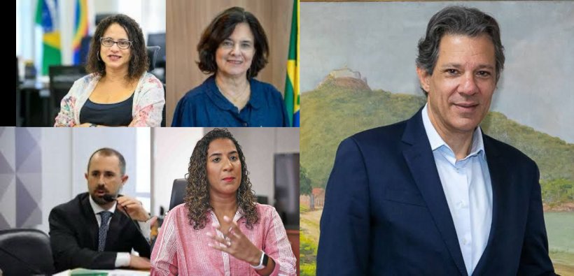 Cinco ministros de Lula estão de férias