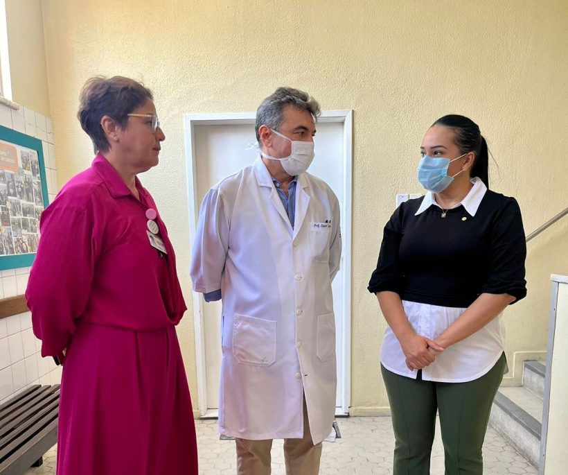 Dayany Bittencourt realiza visita institucional à Maternidade Escola