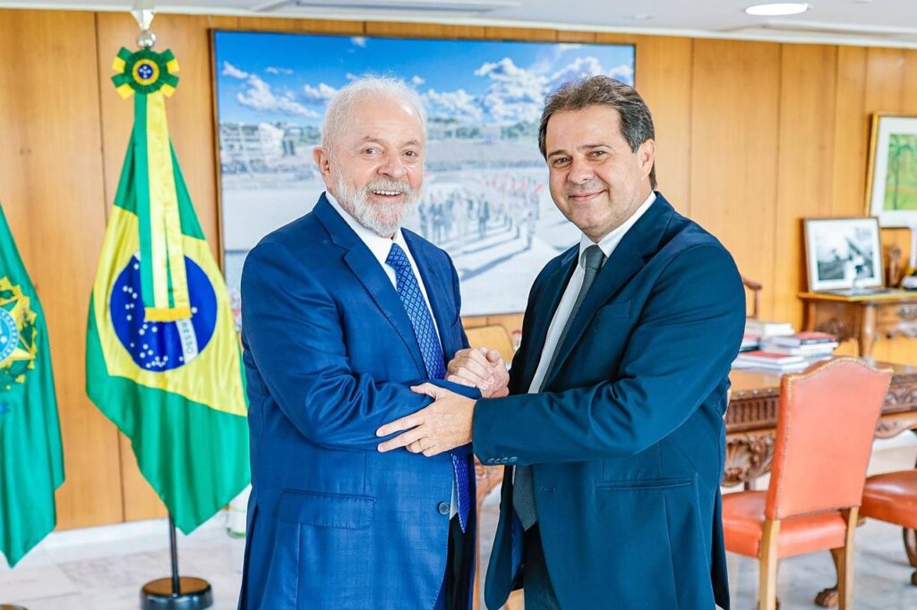 Lula e Evandro Leitão