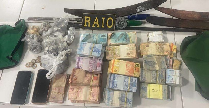 Dupla é presa em flagrante após furtar R$ 25 mil de casa lotérica em Boa Viagem