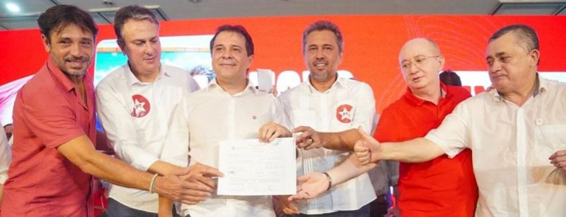 Evandro oficializa pré-candidatura à Prefeitura de Fortaleza pelo PT