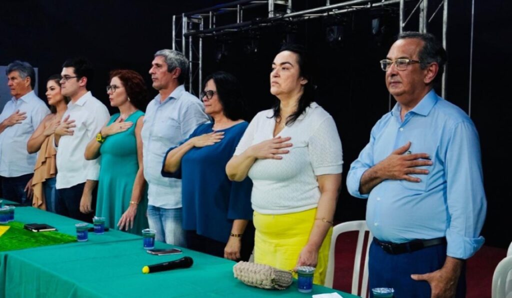 Senadora Damares Alves participa de evento pró-candidatura do Coronel Aginaldo em Caucaia