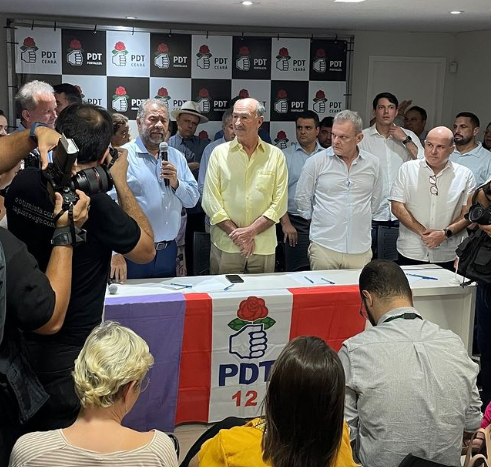 Comissão provisória do PDT-CE é empossada e partido anuncia novas filiações