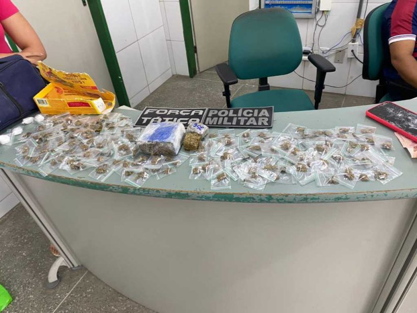 PM prende suspeito com drogas em Canindé durante “Operação Dueto da Paz”
