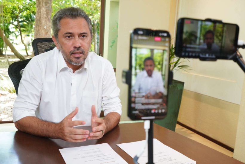 Elmano inicia discussões sobre curso preparatório para o ITA na rede pública